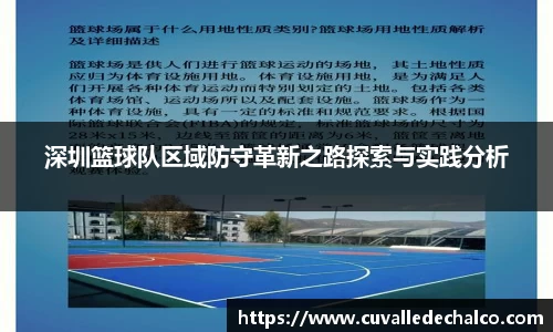 深圳篮球队区域防守革新之路探索与实践分析